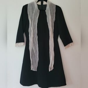 MilkCocoa Mini Dress Black and White 3/4 Sleeves Size S
